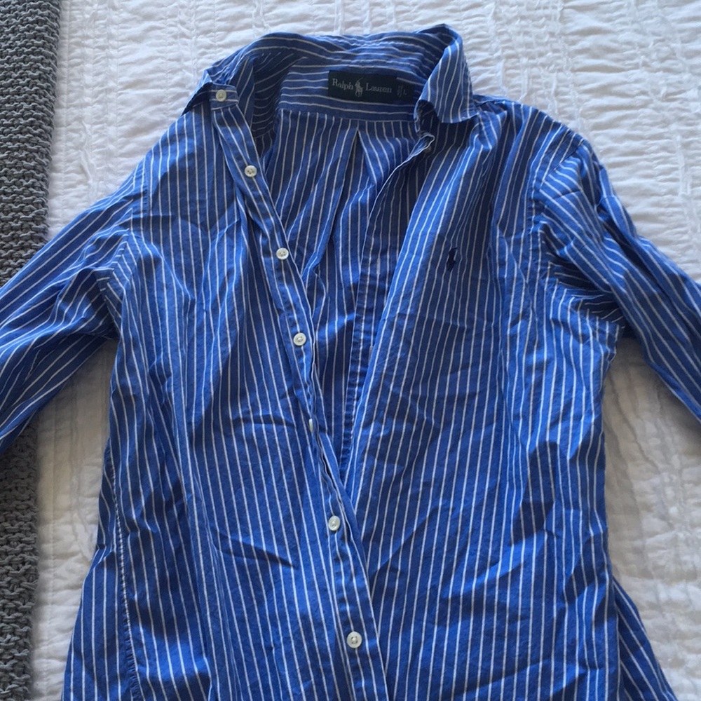 Ralph Lauren large button up shirt.